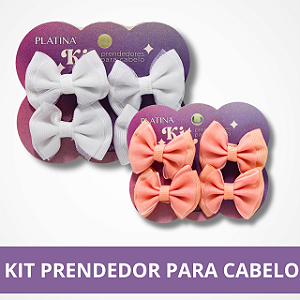 Kit Prendedores para Cabelo
