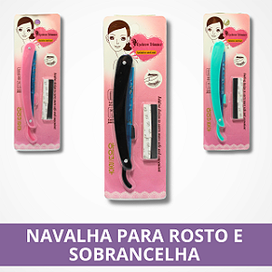 Navalha para Rosto e Sobrancelha