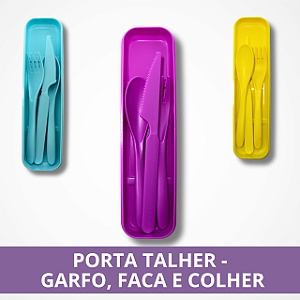 Porta Talher - Garfo, Faca e Colher