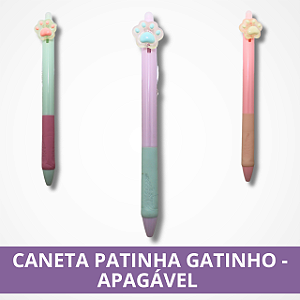 Caneta Patinho de Gatinho Apagável