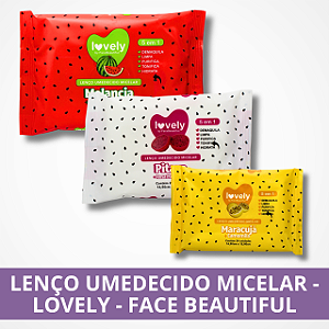 Lenços Umedecidos - Lovely - FaceBeautiful