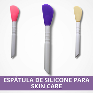 Espátula de Silicone para Skin Care