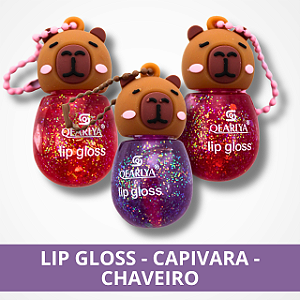 Lip Gloss - Capivara - Chaveiro