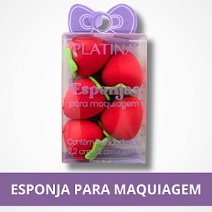 Esponjas para Maquiagem - Platina