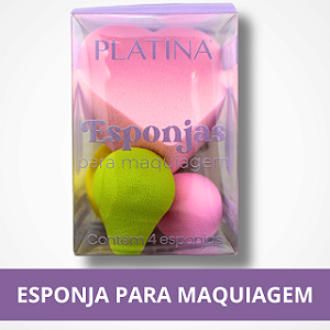 Esponjas para Maquiagem - Platina