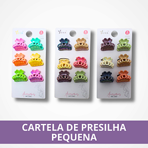 Cartela de Presilha Pequena - Sortido