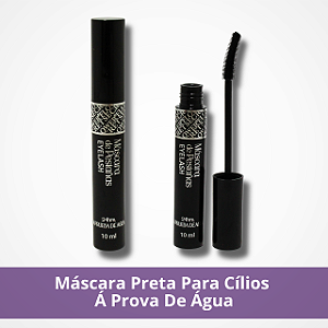 Máscara Preta Para Cílios - Á Prova De Água