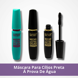Máscara Para Cílios Preta - Á Prova De Água