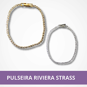 Pulseira Riviera Strass