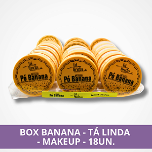 Box Pó Banana - Tá Linda MakeUp