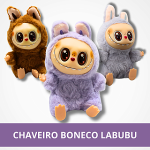 Chaveiro Boneco Labubu