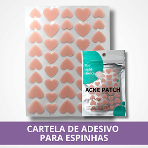 Cartela de Adesivo para Espinhas