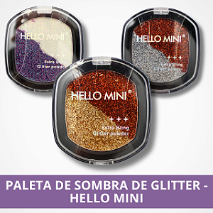 Paleta de Sombra Glitter - Hello Mini