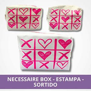 Necessaire Box - Estampa - Sortido