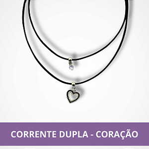 Corrente Dupla - Coração