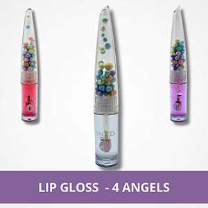 Lip Gloss com Bolinha - 4Angels