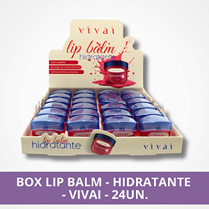 Box Lip Balm- Hidratante - Vivai - 24un.