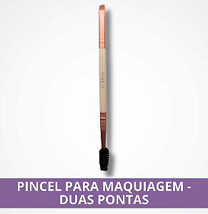 Pincel para Maquiagem - Duas Pontas