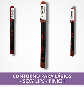 Contorno Labial - Sexy Lips - Pink21