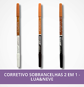 Corretivo Sobrancelhas 2 em 1 - Lua&Neve