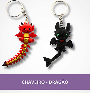 Chaveiro - Dragão