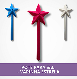 Pote Para Sal - Varinha Estrela