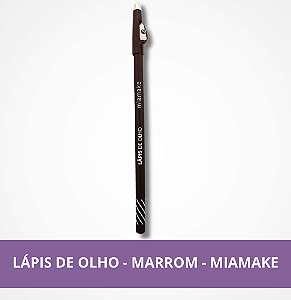 Lápis de Olho - Marrom - MiaMake