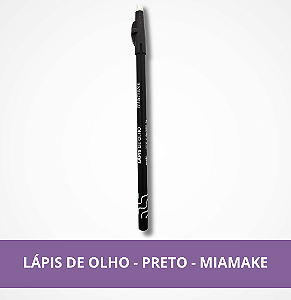 Lápis de Olho - Preto - MiaMake