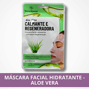 Máscara Facial Hidratante - Aloe Vera