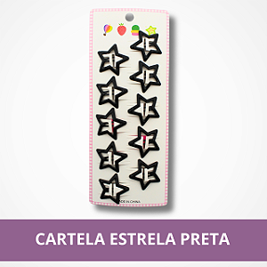 Cartela Estrela Preta