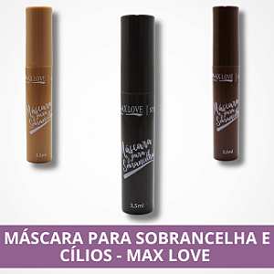 Máscara para Sobrancelhas e Cílios - Max Love