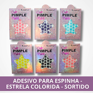 Adesivo para Espinha - Estrela Colorida - Sortido
