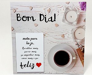 Quadro Decorativo Em MDF - Temático Bom Dia Frases - Patricinha Quadro Decorativo Em MDF - Temático Bom Dia Frases - Patricinha