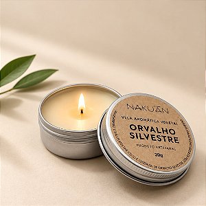 Mini Vela Aromática Vegetal