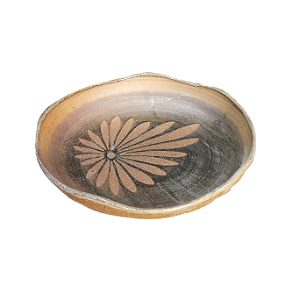 TIGELA D30 CRISANTEMO MARROM