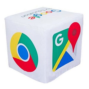 Capa para puff quadrado desenho Google (só capa)