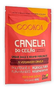 Canela Do Ceilão Em Pó Cookoa Cinnamomum Zeylanicum 60g