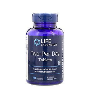 Two Per Day, 60 comprimidos - Life Extension