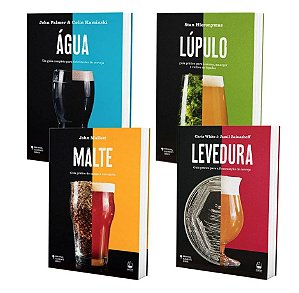 Coleção Kit Livros Cervejeiros - Editora Krater