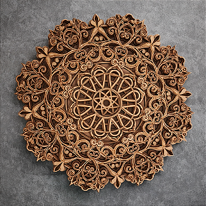 Mandala Flor Gótica