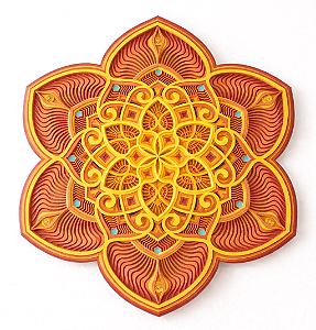 Mandala Flor do Universo Solar