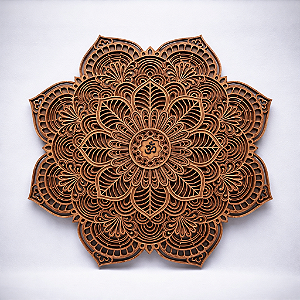 Mandala Símbolo Om (ॐ)