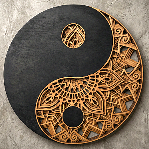 Mandala Ying Yang