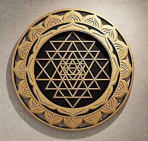Sri Yantra Lótus Mandala