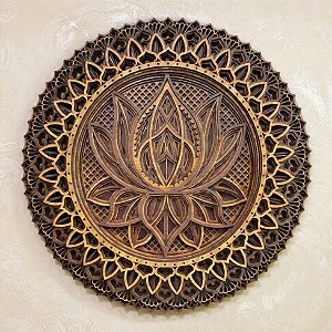 Flor de Lotus Rústica