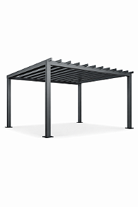 Pergolado metálico moderno