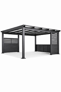 Estrutura metálica para varanda gourmet