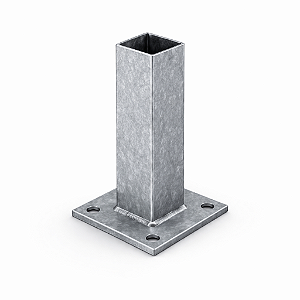 Pilar metálico soldado pequeno