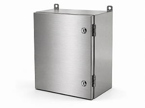 Caixa metálica inox para área industrial