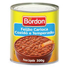 FEIJAO CARIOCA PRONTO BORDON 300GR